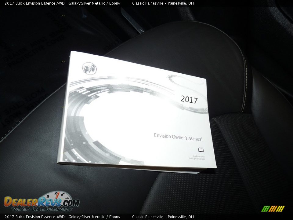2017 Buick Envision Essence AWD Galaxy Silver Metallic / Ebony Photo #16