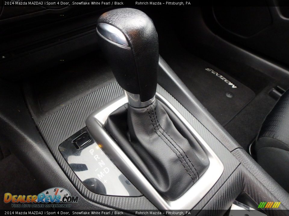 2014 Mazda MAZDA3 i Sport 4 Door Snowflake White Pearl / Black Photo #20