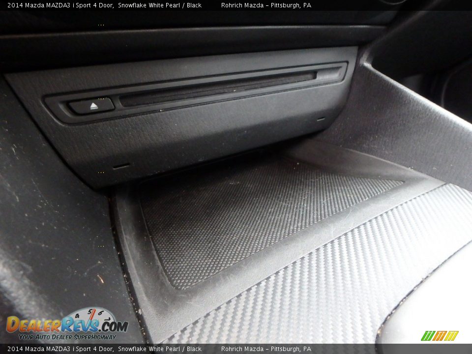 2014 Mazda MAZDA3 i Sport 4 Door Snowflake White Pearl / Black Photo #24