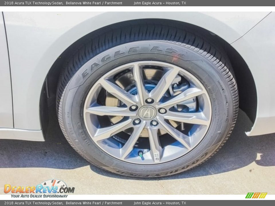 2018 Acura TLX Technology Sedan Bellanova White Pearl / Parchment Photo #11