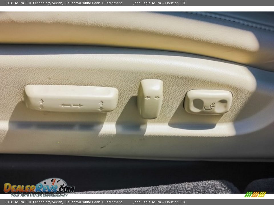 2018 Acura TLX Technology Sedan Bellanova White Pearl / Parchment Photo #13