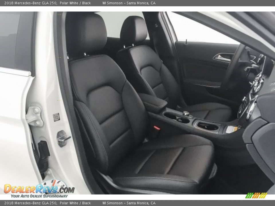 2018 Mercedes-Benz GLA 250 Polar White / Black Photo #2