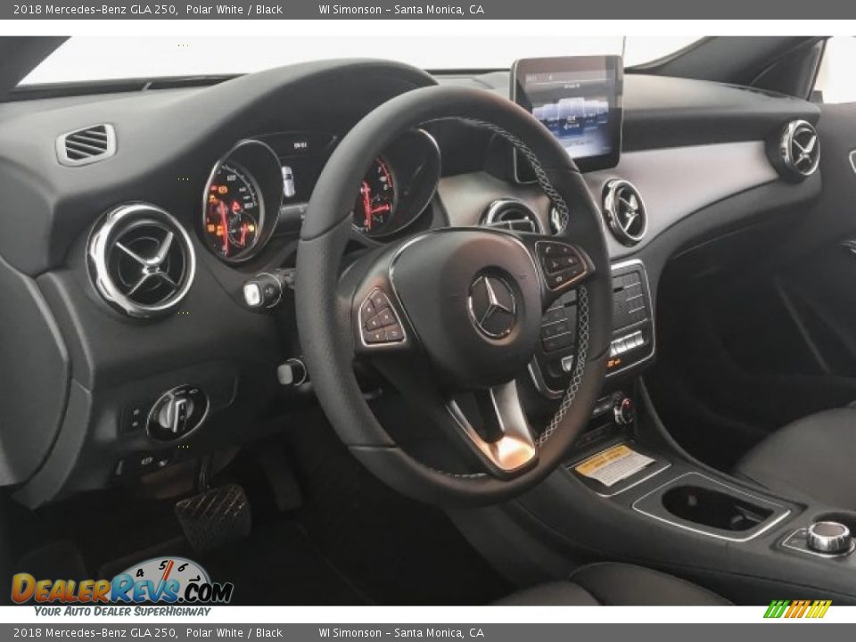 2018 Mercedes-Benz GLA 250 Polar White / Black Photo #6