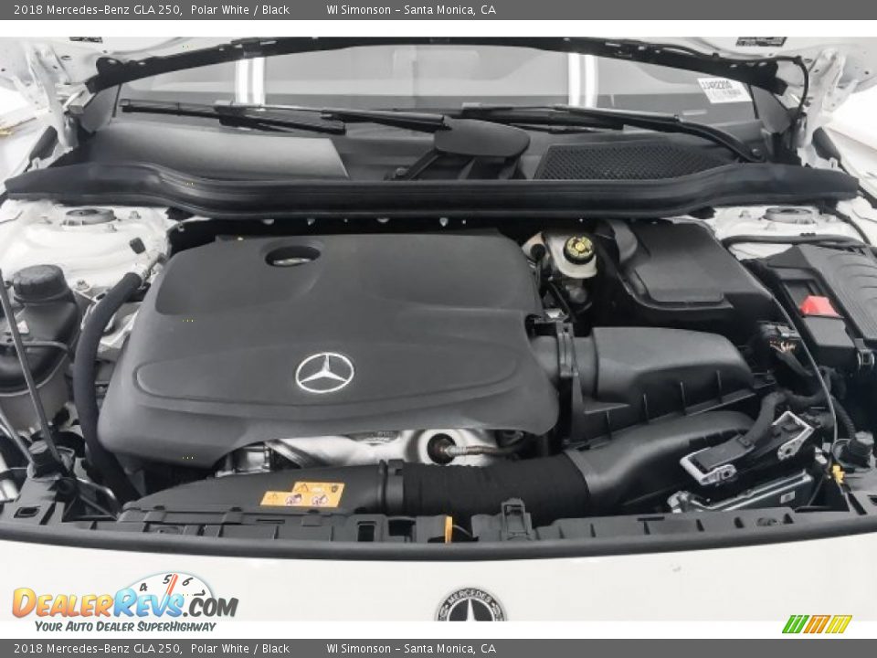 2018 Mercedes-Benz GLA 250 Polar White / Black Photo #8