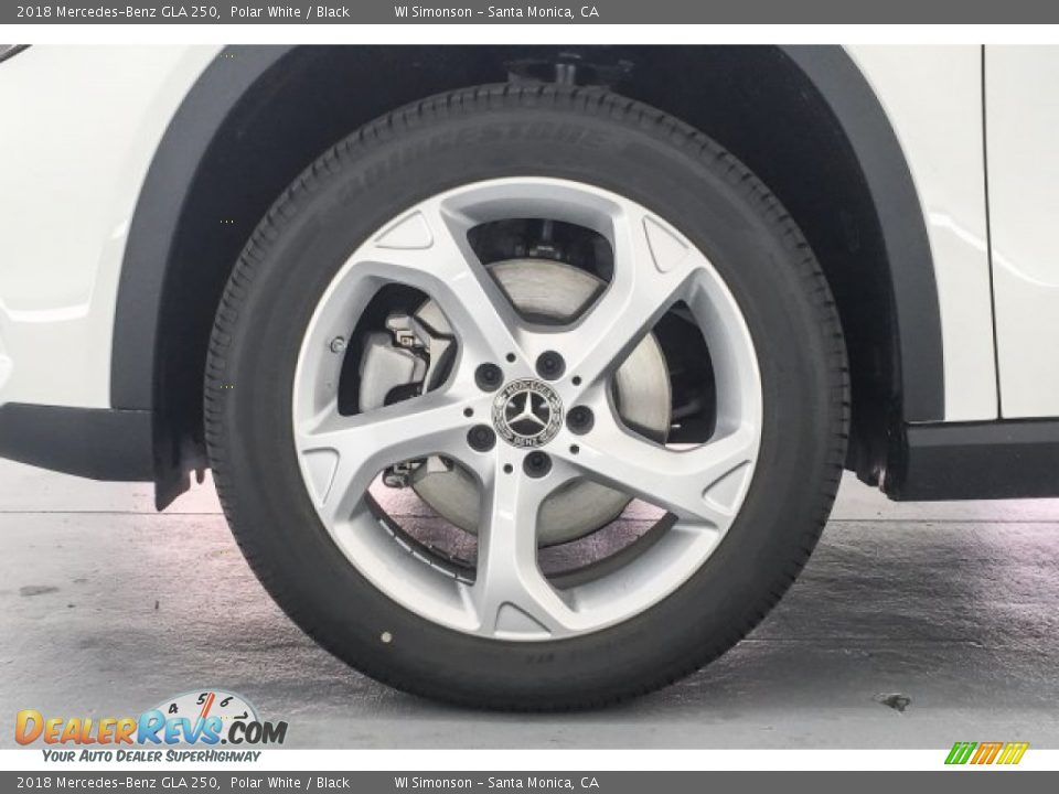 2018 Mercedes-Benz GLA 250 Polar White / Black Photo #9