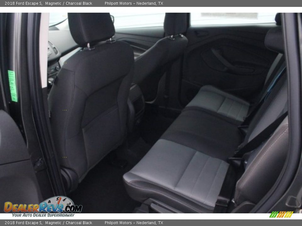 2018 Ford Escape S Magnetic / Charcoal Black Photo #24