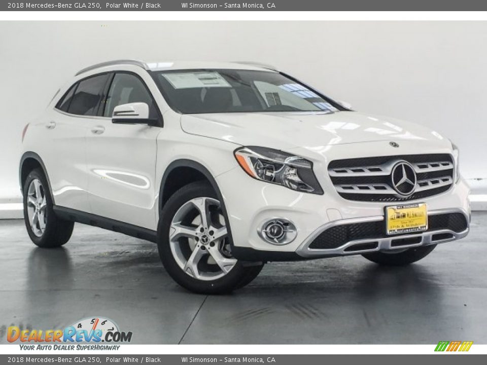 2018 Mercedes-Benz GLA 250 Polar White / Black Photo #12