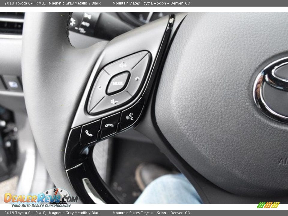 2018 Toyota C-HR XLE Magnetic Gray Metallic / Black Photo #26