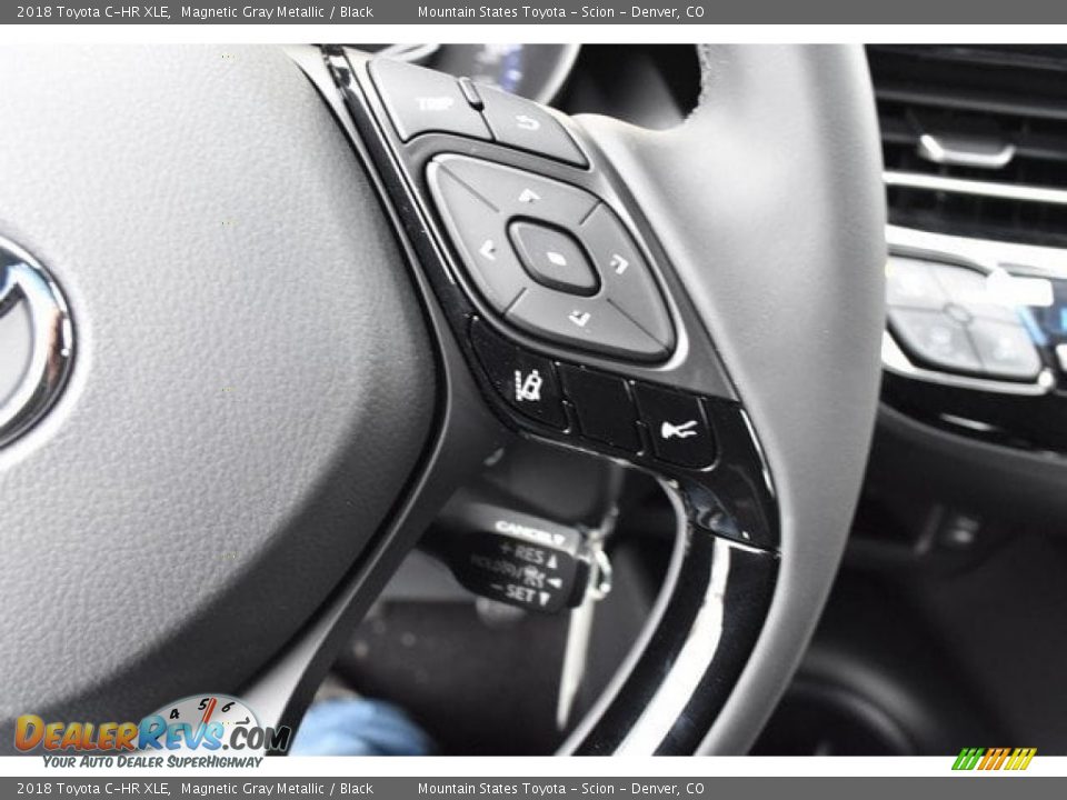 2018 Toyota C-HR XLE Magnetic Gray Metallic / Black Photo #27