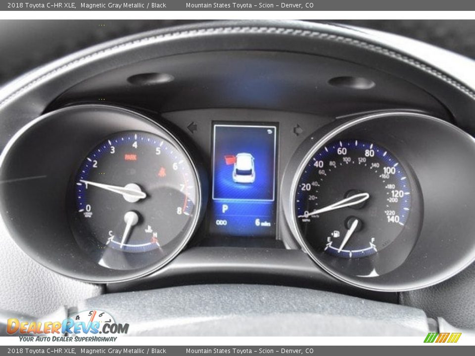 2018 Toyota C-HR XLE Magnetic Gray Metallic / Black Photo #28