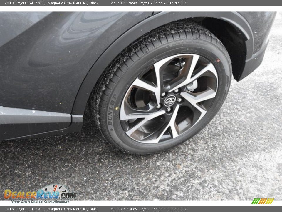 2018 Toyota C-HR XLE Magnetic Gray Metallic / Black Photo #33