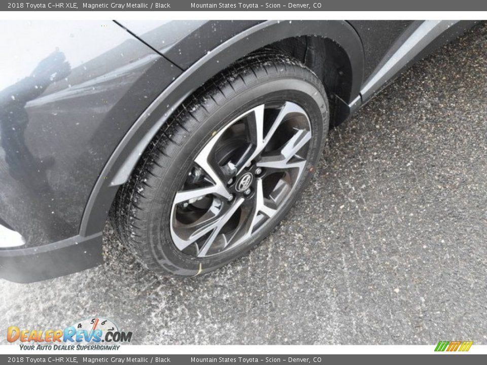2018 Toyota C-HR XLE Magnetic Gray Metallic / Black Photo #34