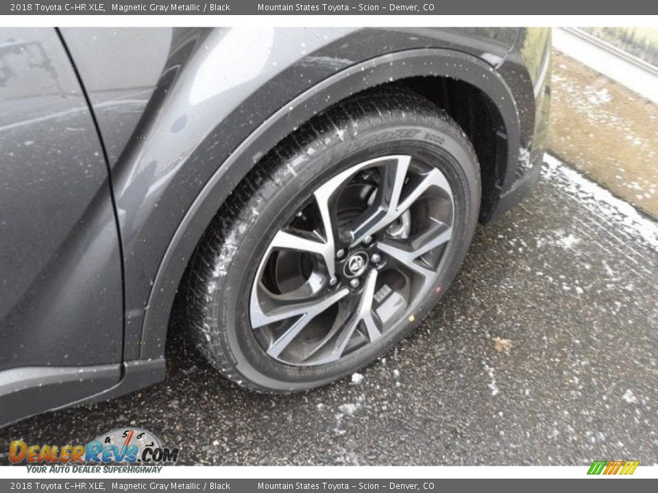 2018 Toyota C-HR XLE Magnetic Gray Metallic / Black Photo #35
