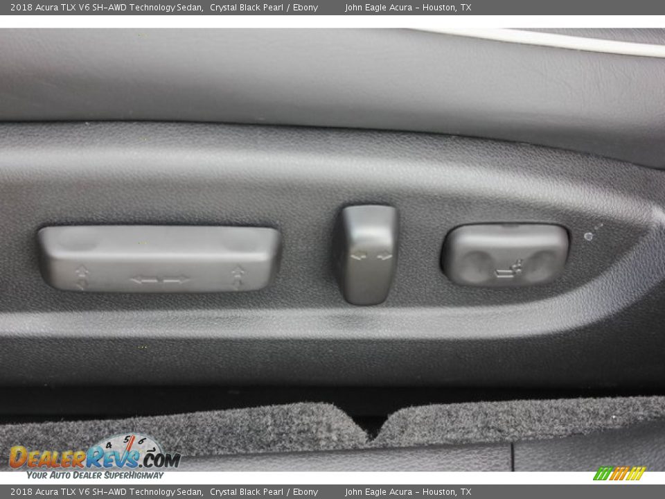 2018 Acura TLX V6 SH-AWD Technology Sedan Crystal Black Pearl / Ebony Photo #13