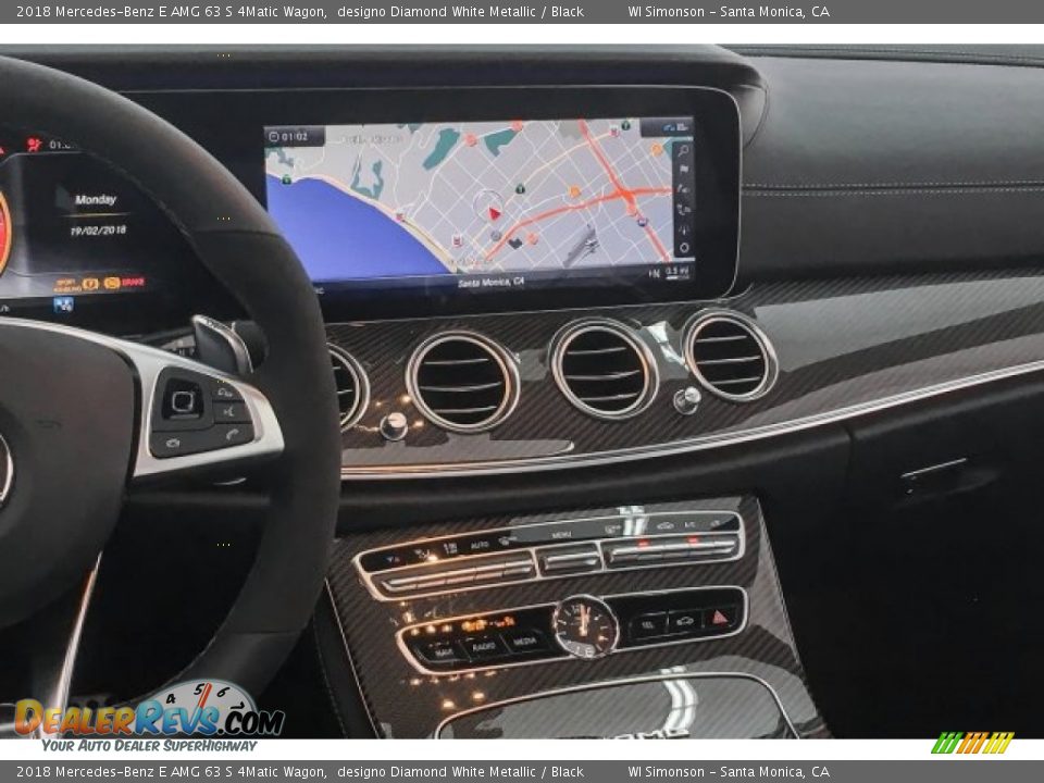 2018 Mercedes-Benz E AMG 63 S 4Matic Wagon designo Diamond White Metallic / Black Photo #5