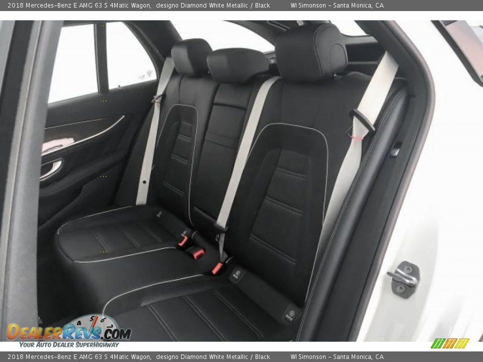 2018 Mercedes-Benz E AMG 63 S 4Matic Wagon designo Diamond White Metallic / Black Photo #15
