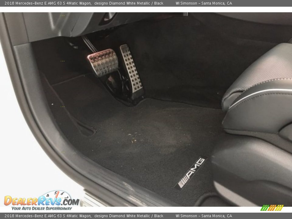 2018 Mercedes-Benz E AMG 63 S 4Matic Wagon designo Diamond White Metallic / Black Photo #21