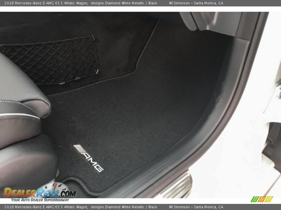 2018 Mercedes-Benz E AMG 63 S 4Matic Wagon designo Diamond White Metallic / Black Photo #27
