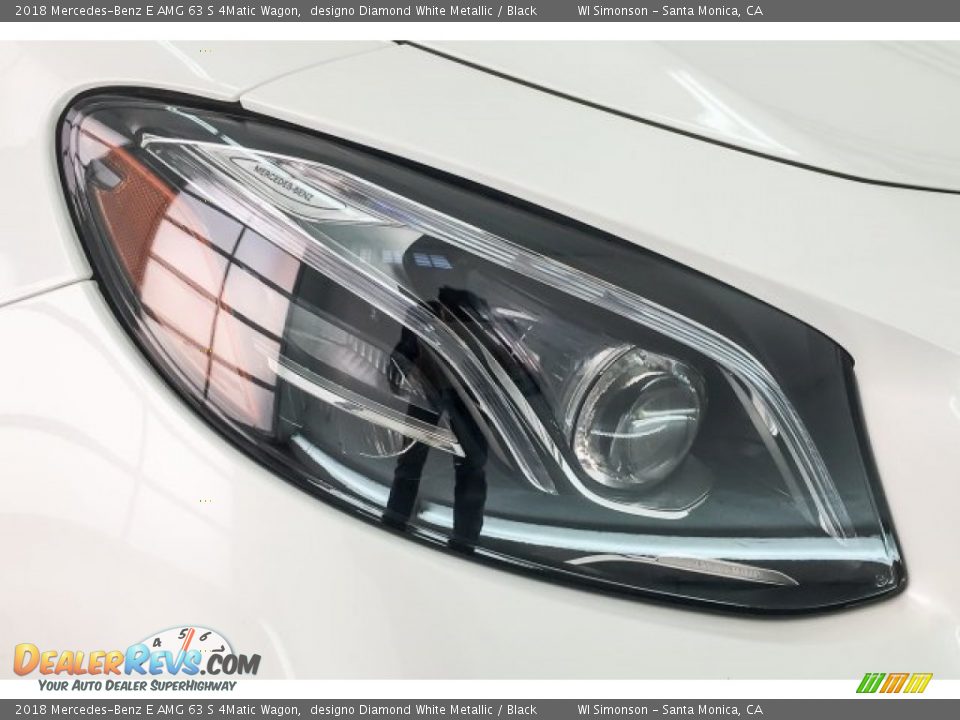 2018 Mercedes-Benz E AMG 63 S 4Matic Wagon designo Diamond White Metallic / Black Photo #30