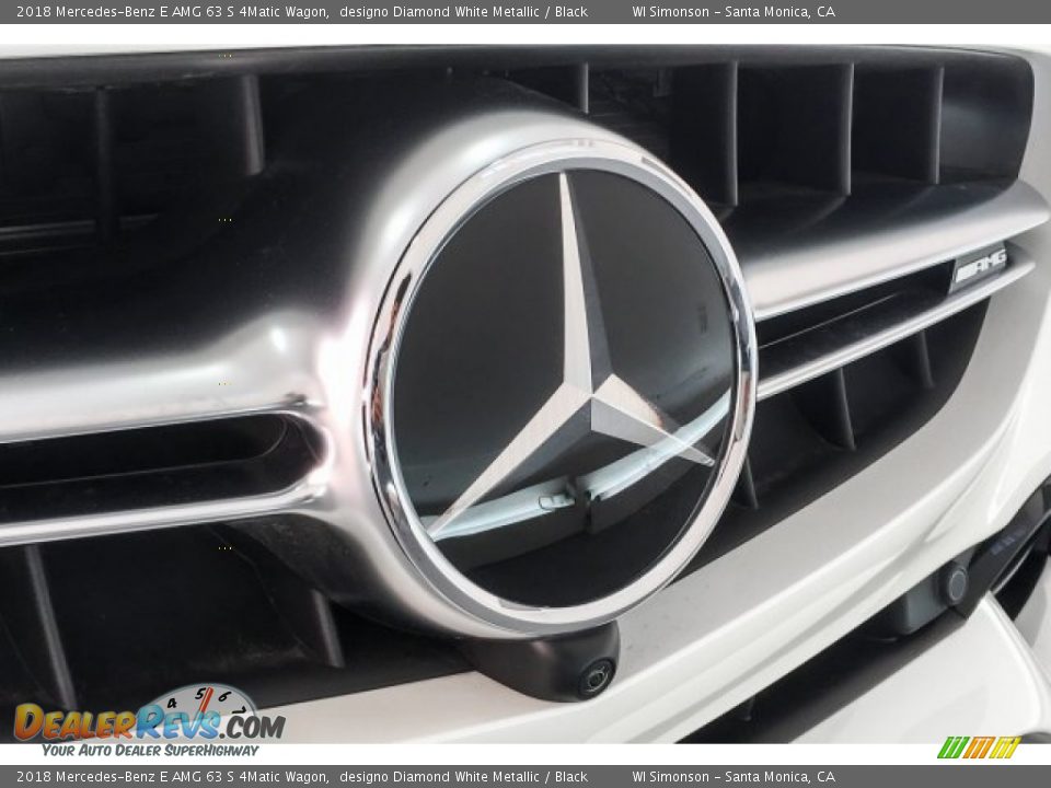 2018 Mercedes-Benz E AMG 63 S 4Matic Wagon designo Diamond White Metallic / Black Photo #31