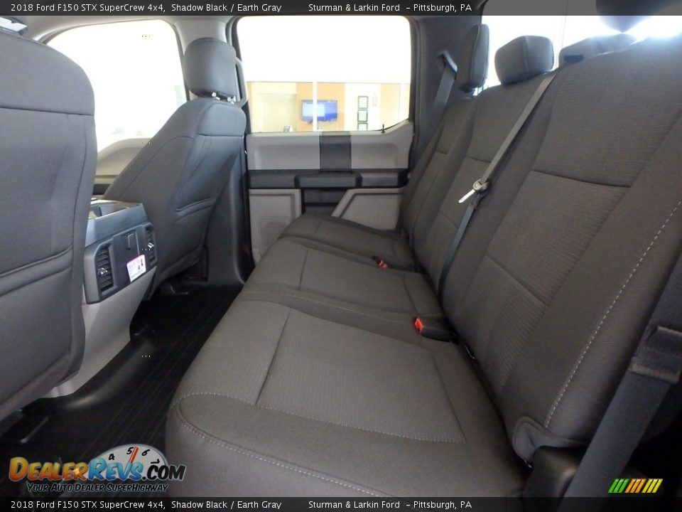 2018 Ford F150 STX SuperCrew 4x4 Shadow Black / Earth Gray Photo #7