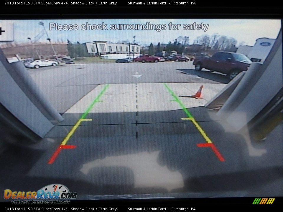 2018 Ford F150 STX SuperCrew 4x4 Shadow Black / Earth Gray Photo #12