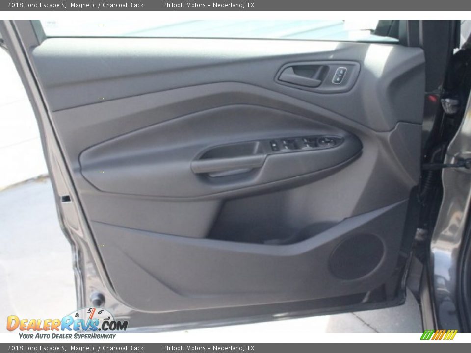 2018 Ford Escape S Magnetic / Charcoal Black Photo #11
