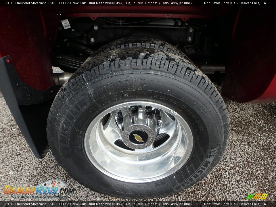 2018 Chevrolet Silverado 3500HD LTZ Crew Cab Dual Rear Wheel 4x4 Cajun Red Tintcoat / Dark Ash/Jet Black Photo #9