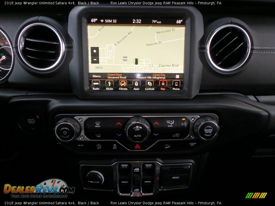 2018 Jeep Wrangler Unlimited Sahara 4x4 Black / Black Photo #15