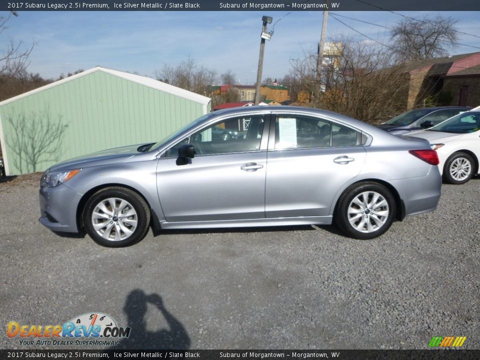 2017 Subaru Legacy 2.5i Premium Ice Silver Metallic / Slate Black Photo #2