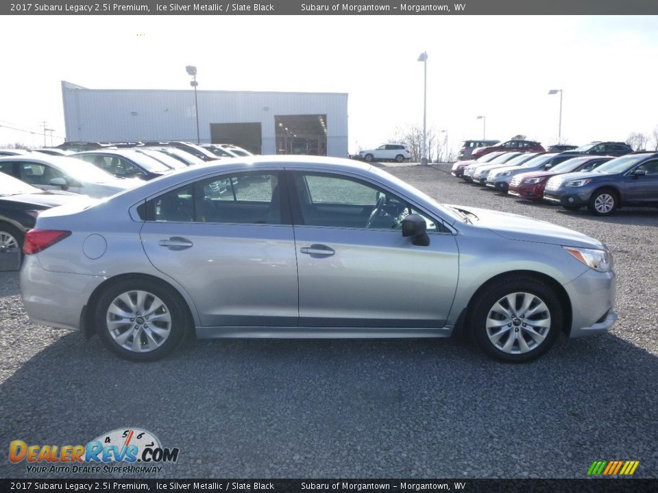 2017 Subaru Legacy 2.5i Premium Ice Silver Metallic / Slate Black Photo #6
