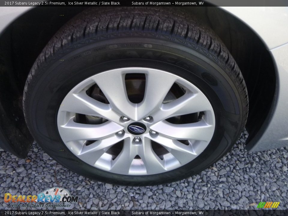 2017 Subaru Legacy 2.5i Premium Ice Silver Metallic / Slate Black Photo #7