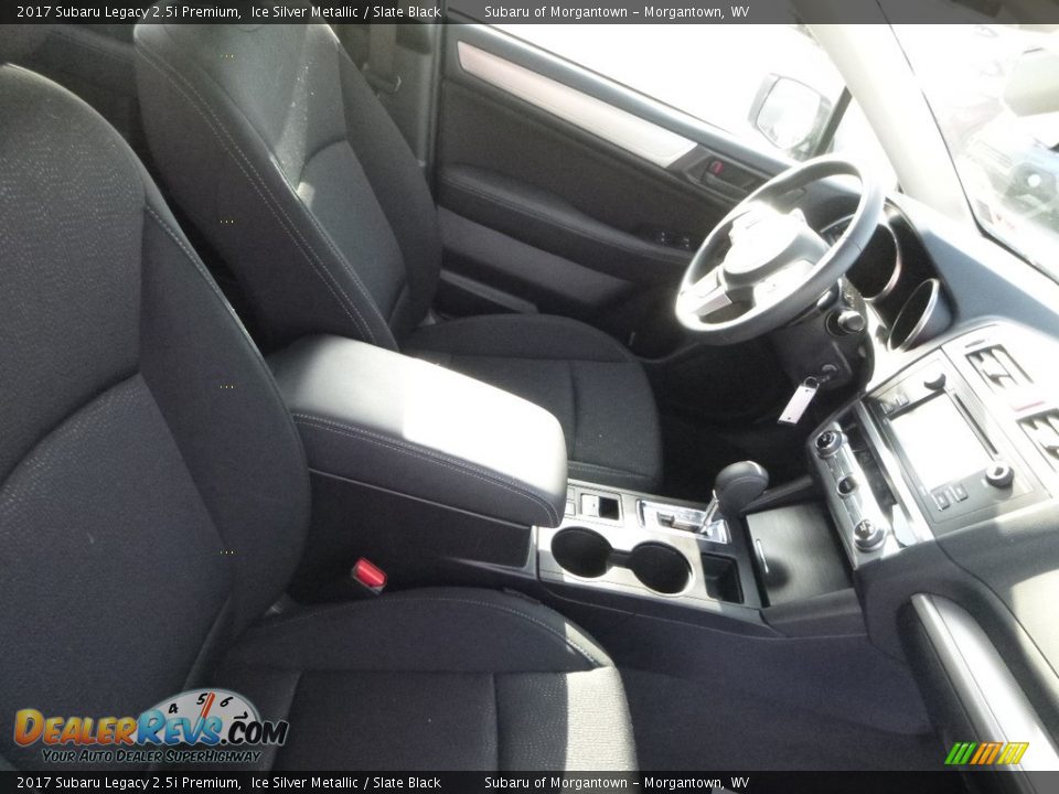2017 Subaru Legacy 2.5i Premium Ice Silver Metallic / Slate Black Photo #8