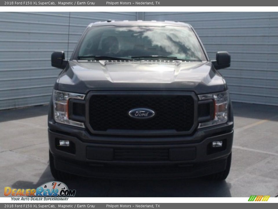 2018 Ford F150 XL SuperCab Magnetic / Earth Gray Photo #2