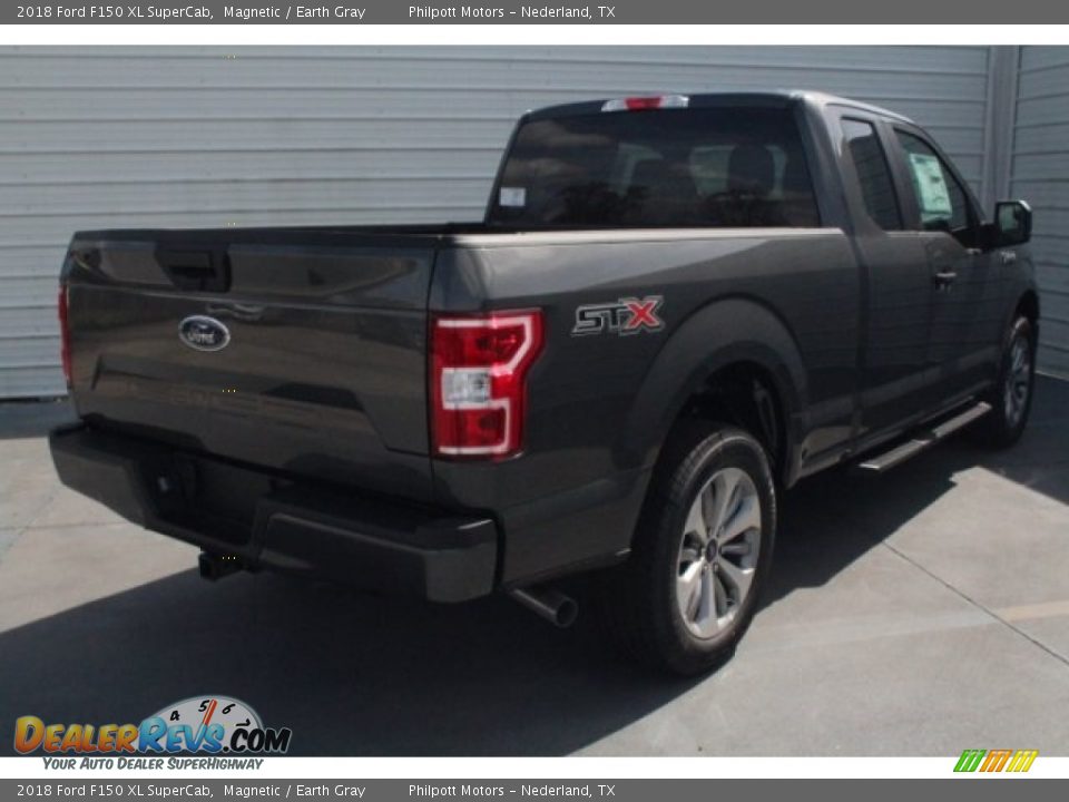 2018 Ford F150 XL SuperCab Magnetic / Earth Gray Photo #10