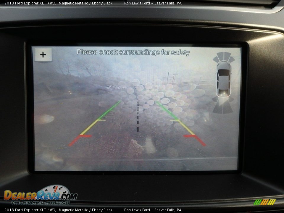 2018 Ford Explorer XLT 4WD Magnetic Metallic / Ebony Black Photo #20