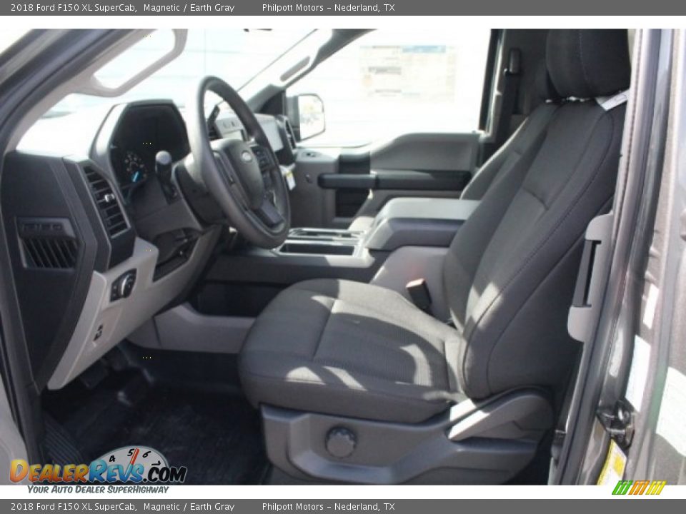 2018 Ford F150 XL SuperCab Magnetic / Earth Gray Photo #16