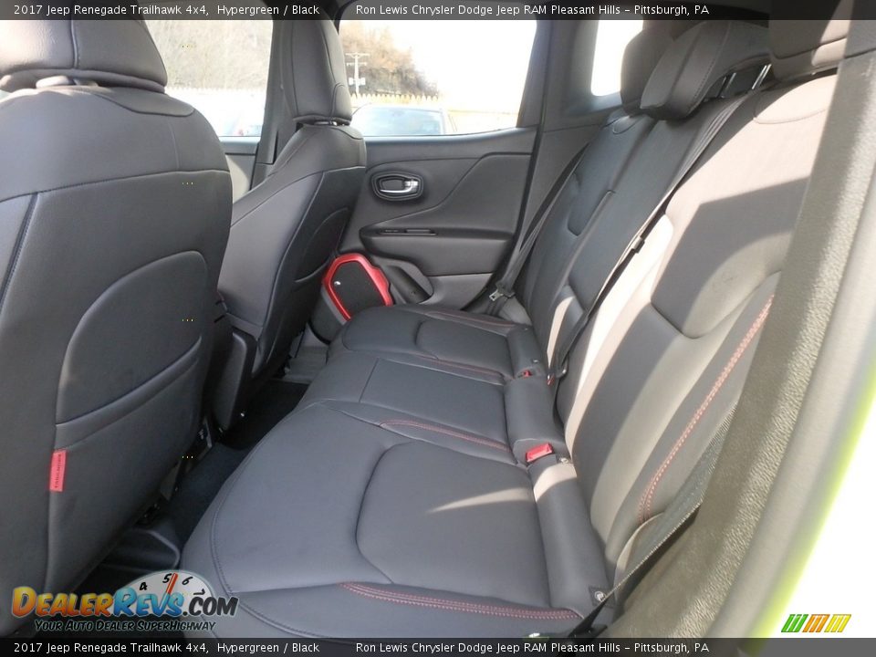 2017 Jeep Renegade Trailhawk 4x4 Hypergreen / Black Photo #11