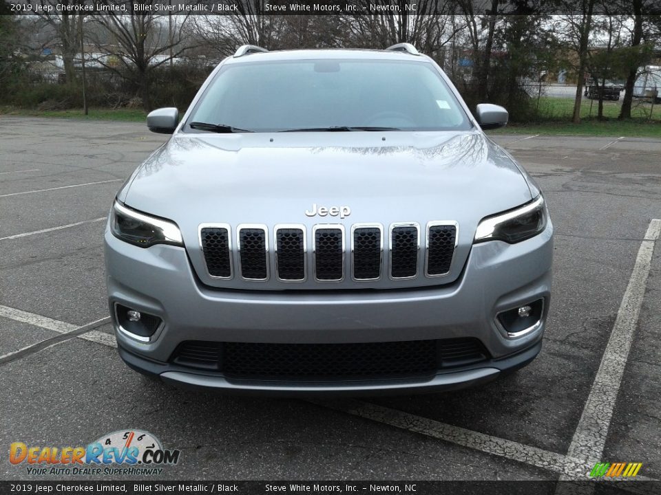 2019 Jeep Cherokee Limited Billet Silver Metallic / Black Photo #3
