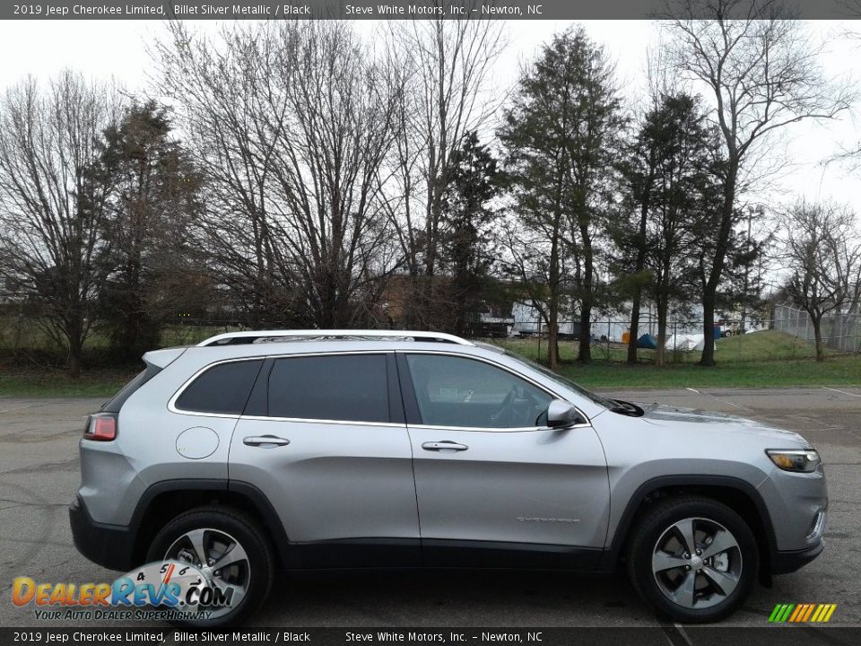 Billet Silver Metallic 2019 Jeep Cherokee Limited Photo #5