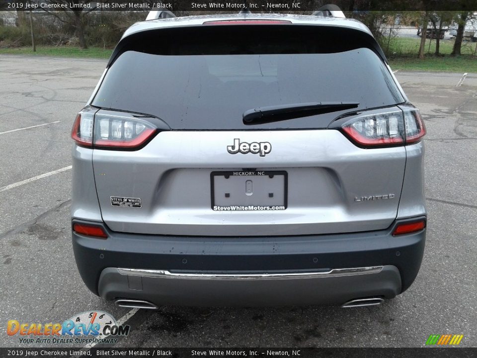 2019 Jeep Cherokee Limited Billet Silver Metallic / Black Photo #7