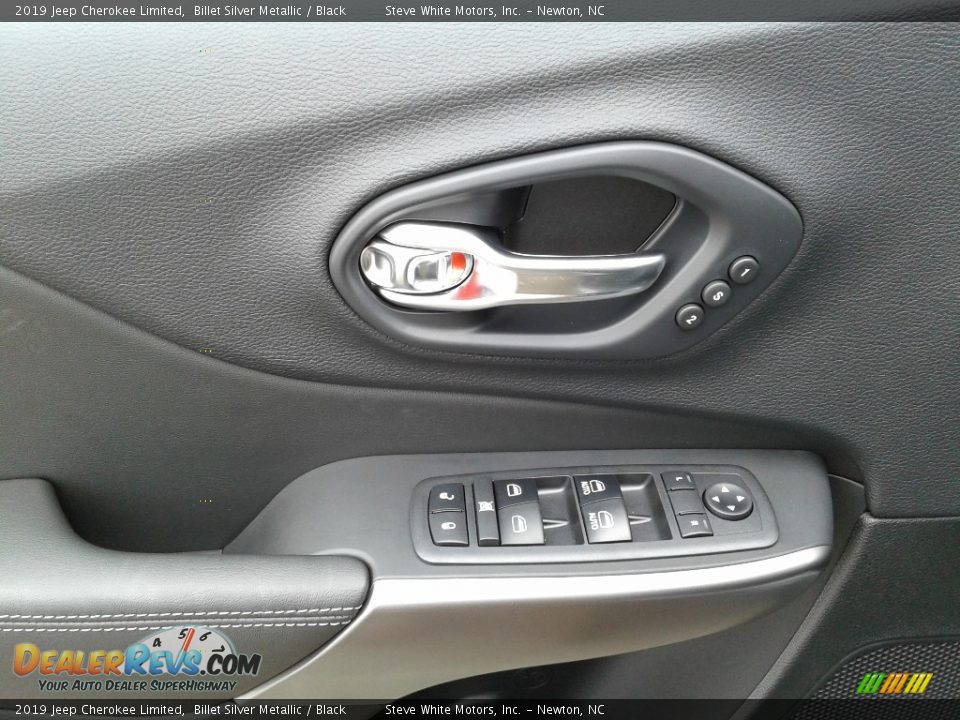 2019 Jeep Cherokee Limited Billet Silver Metallic / Black Photo #9