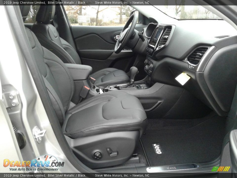 2019 Jeep Cherokee Limited Billet Silver Metallic / Black Photo #14