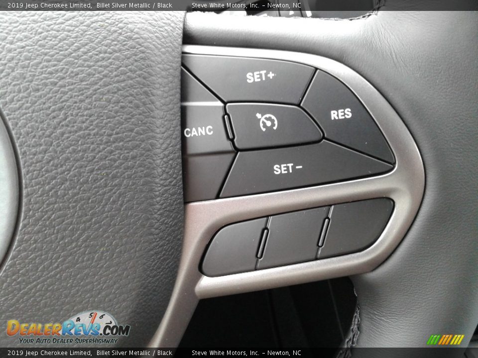 2019 Jeep Cherokee Limited Billet Silver Metallic / Black Photo #17