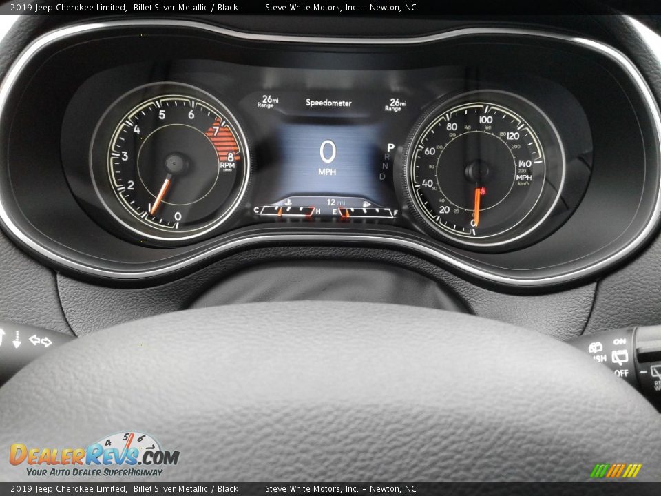 2019 Jeep Cherokee Limited Billet Silver Metallic / Black Photo #18