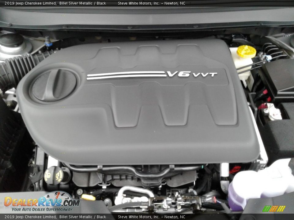 2019 Jeep Cherokee Limited Billet Silver Metallic / Black Photo #33