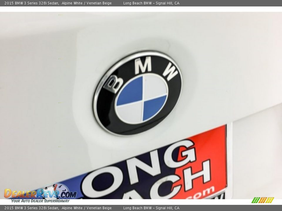 2015 BMW 3 Series 328i Sedan Alpine White / Venetian Beige Photo #29