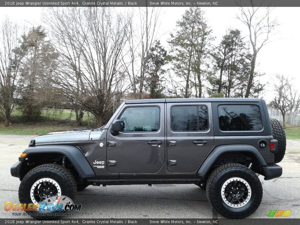 Granite Crystal Metallic 2018 Jeep Wrangler Unlimited Sport 4x4 Photo #1