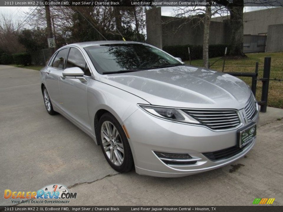 2013 Lincoln MKZ 2.0L EcoBoost FWD Ingot Silver / Charcoal Black Photo #2