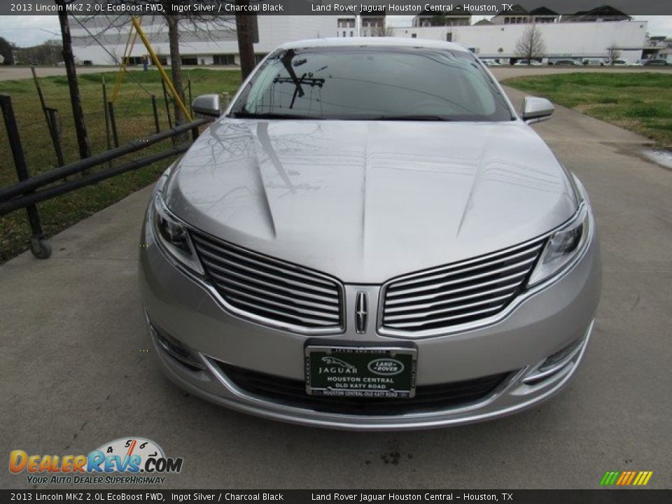 2013 Lincoln MKZ 2.0L EcoBoost FWD Ingot Silver / Charcoal Black Photo #9